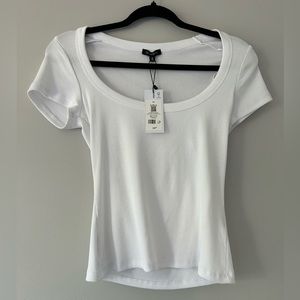 NWT Scoop White T-Shirt